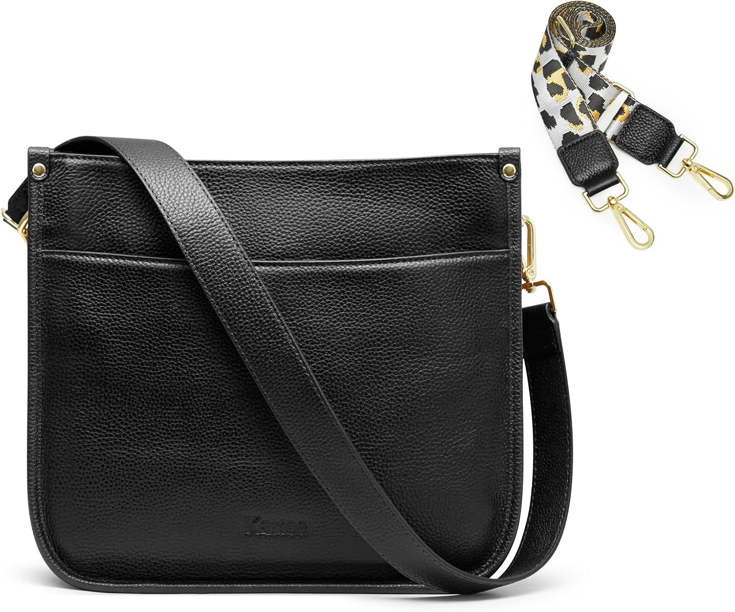 Kattee Leather Crossbody Bags for Women, Fashion Shoulder Purse, Hobo Handbags w...