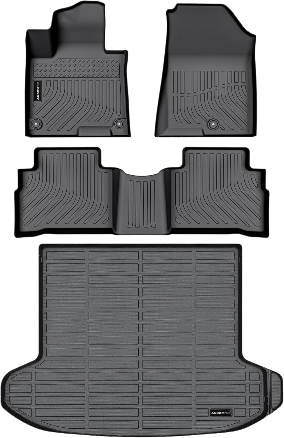 Auxko All Weather Floor Mats Cargo Liner Fit for Kia Sportage 2023 2024 2025 Gas...