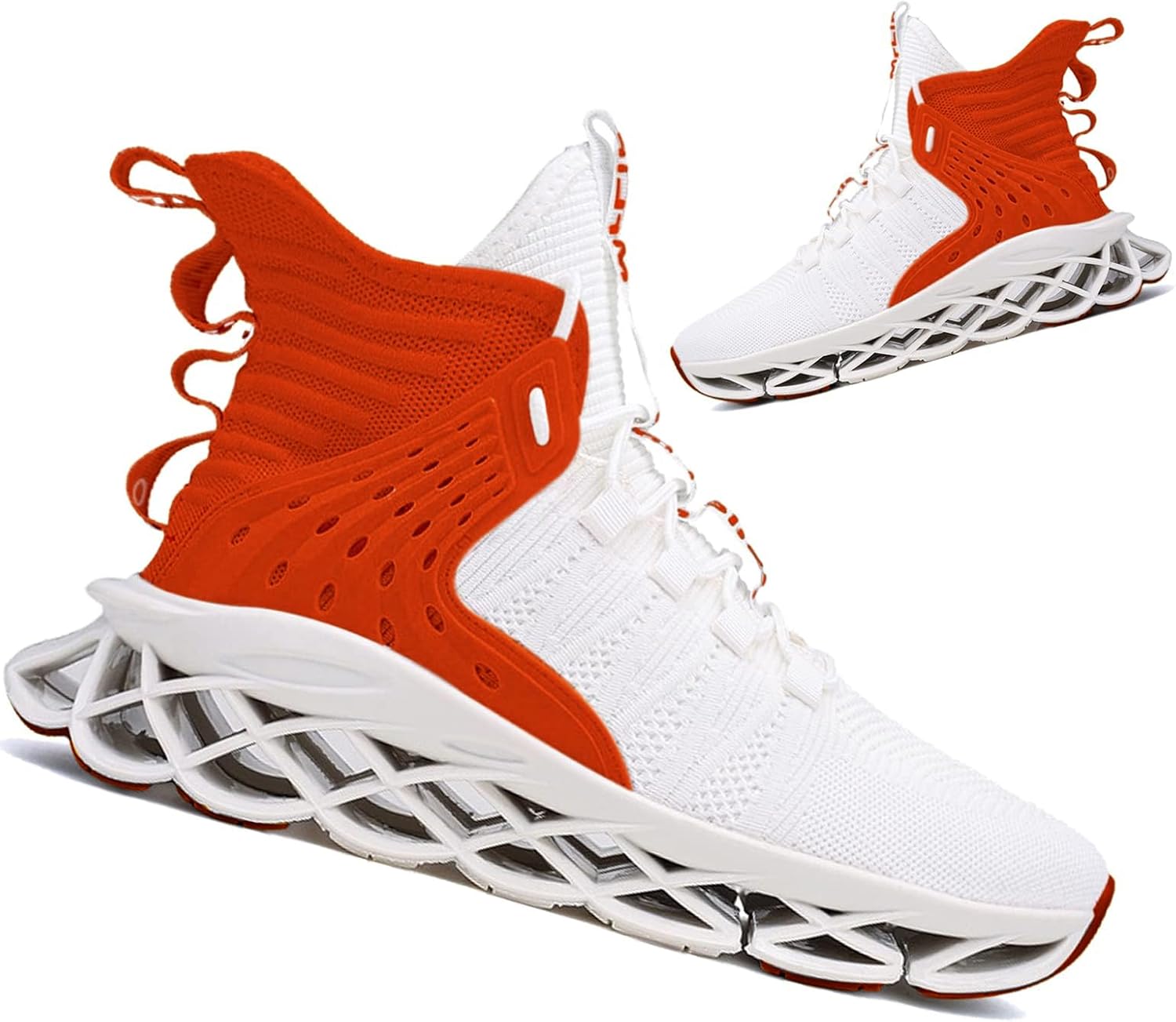 Hello MrLin Men's Running Shoes Non Slip Athletic Tennis Walking Blade Type Snea...