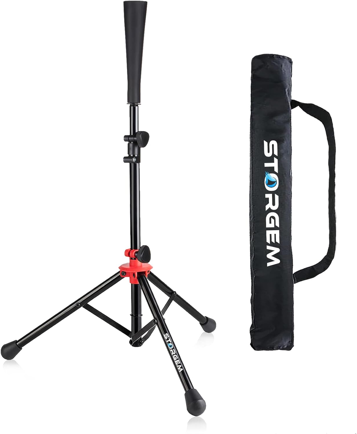 Storgem Batting Baseball tee Softball, Easy to Adjustable Height,Portable Tripod...