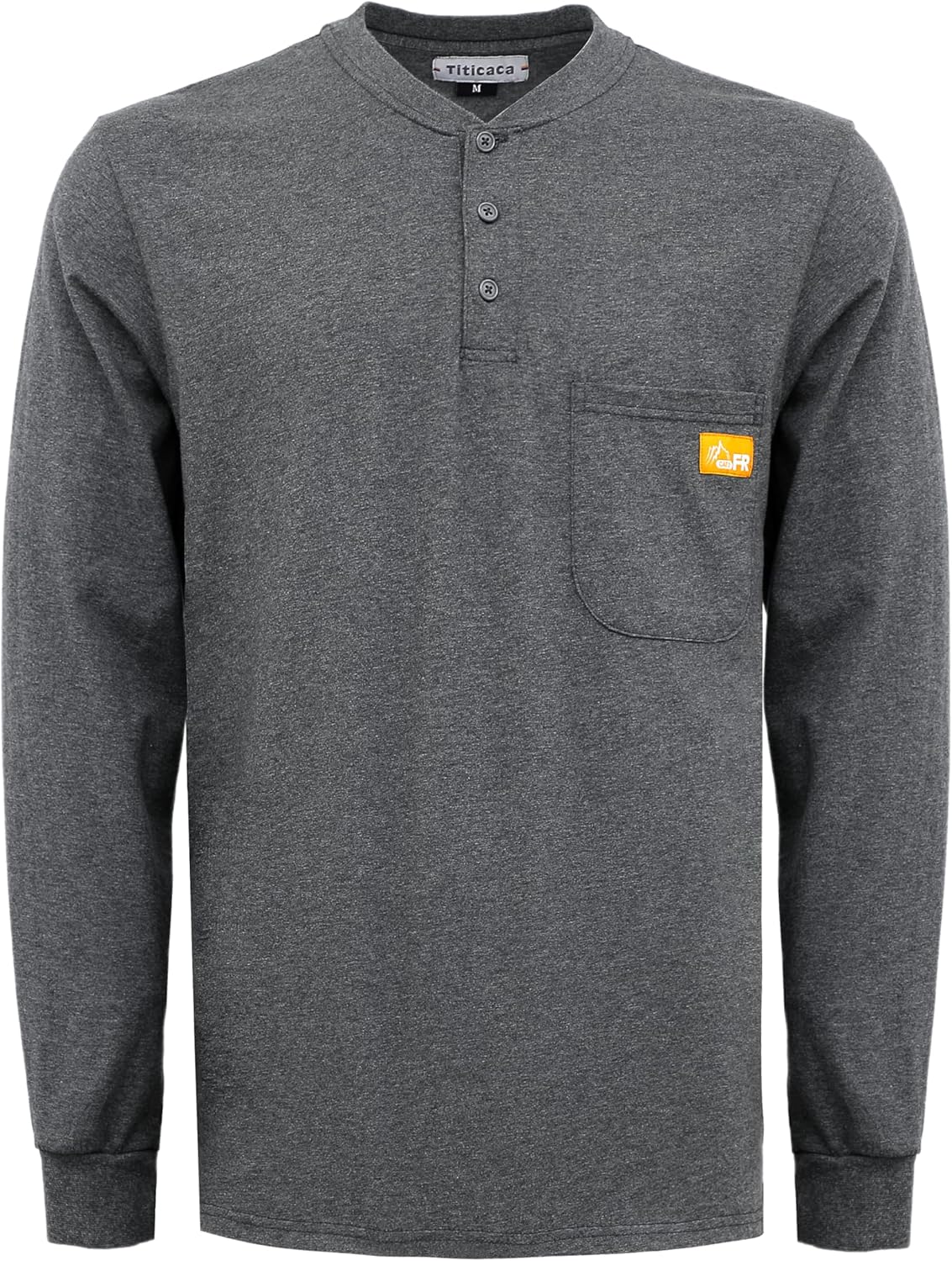 Titicaca FR Shirts for Men 5.5OZ Light Weight for Summer Flame Resistant Henley...