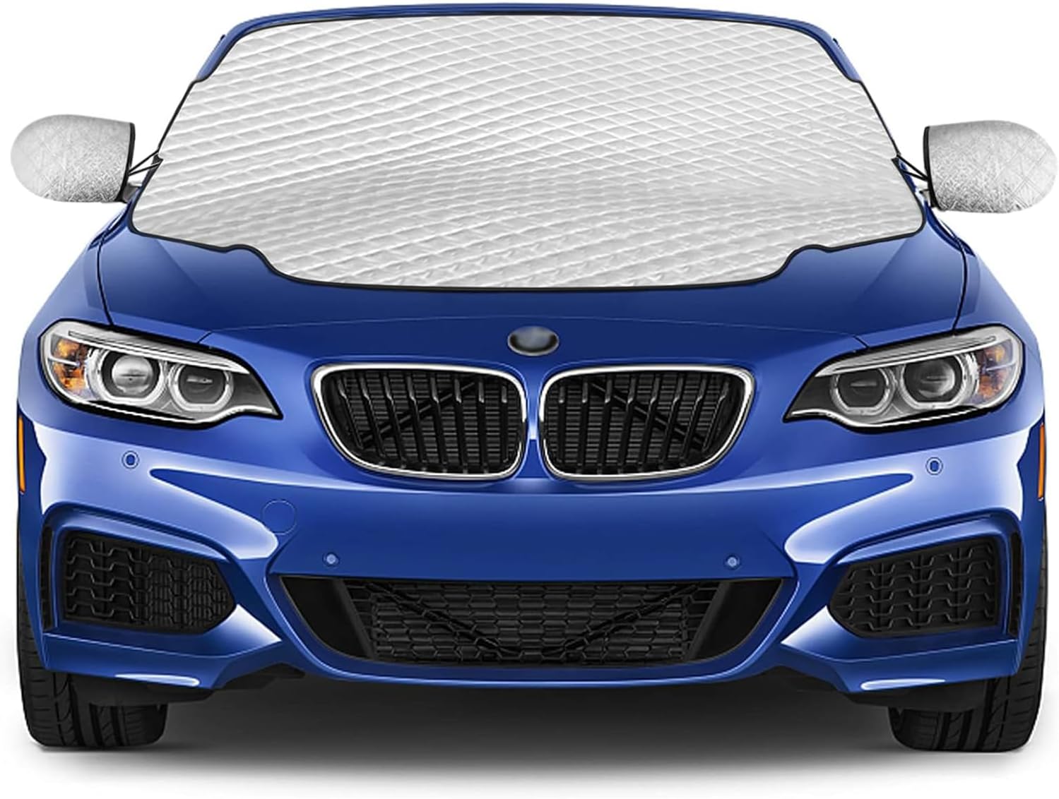 Car Windscreen Cover, Magnetic Snow Cover with 3 Hidden Magnets, Snow UV Ice Pro...