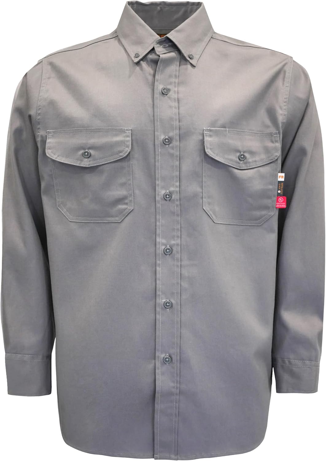 KONRECO FR Shirts for Men 6.5oz Lightweight Work Uniform Flame Resistant Welding...