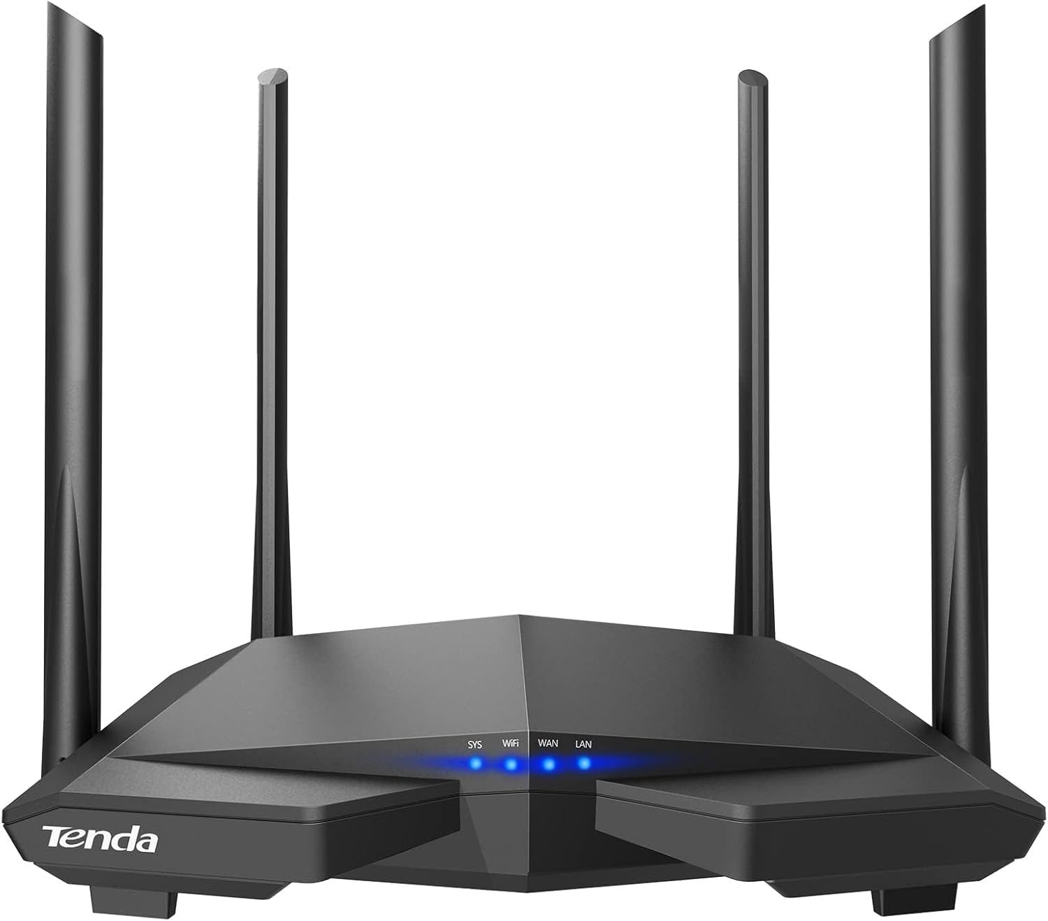 Tenda AC1200 Smart WiFi Router, High Speed Dual Band Wireless Internet Router wi...