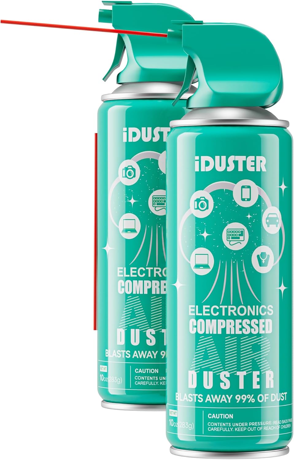 Compressed Canned Air Duster for Computer - iDuster Air Duster Compressed Air Ca...