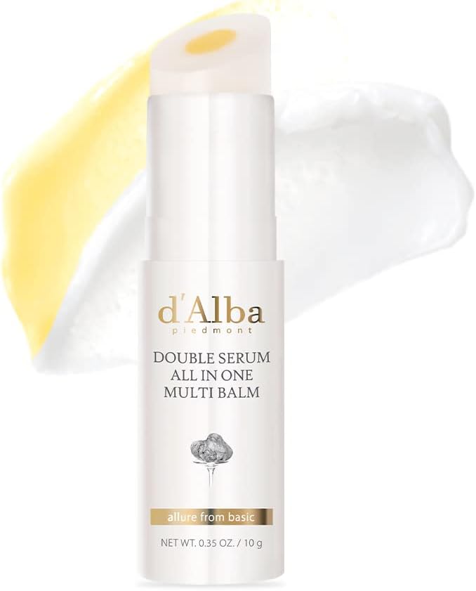 d'Alba Italian White Truffle Double Serum All-in-one Multi Balm, Vegan Skincare,...