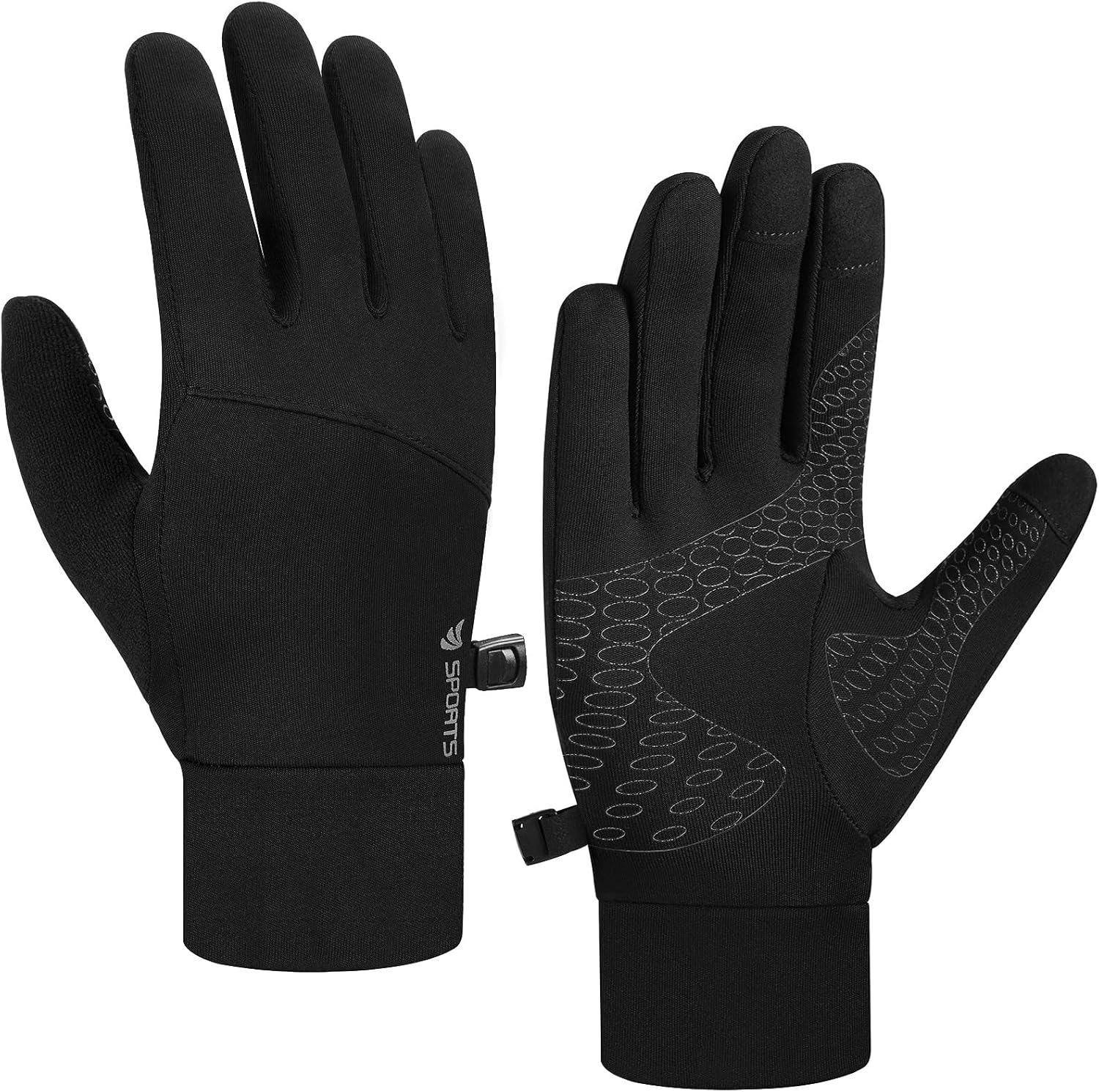 Natugloe Running Gloves Touchscreen Anti-Slip Winter Gloves Lightweight Thermal...