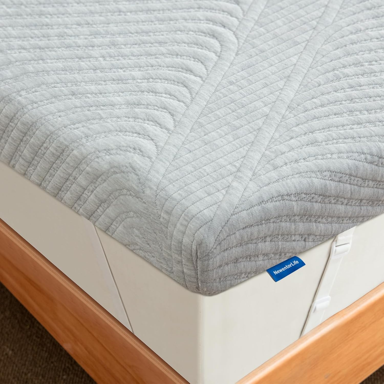 NewentorLife Mattress Topper Kingsize Bed Thick, Waterproof Memory Foam Mattress...