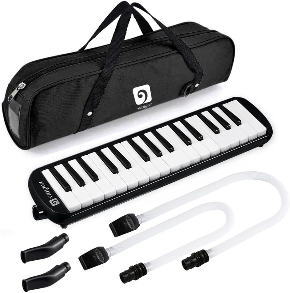 Vangoa 32 Key Melodica, Musical Instrument Air Piano Keyboard, Melodicas with Ca...