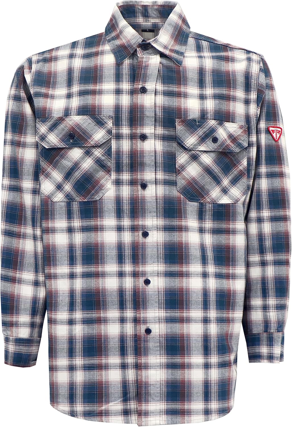 TICOMELA FR Shirts for Men Flame Resistant Shirt CAT2 Light Weight 6.5oz Fire Re...