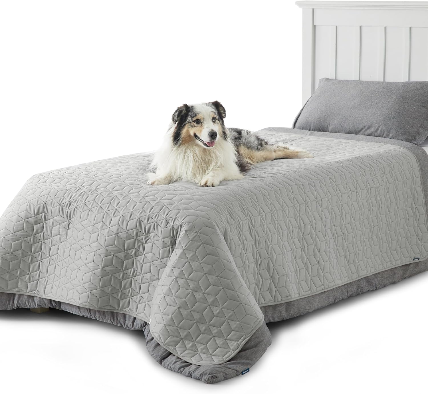 Bedsure 100% Waterproof Bed Cover for Dogs Washable - Non Slip Waterproof Dog Bl...