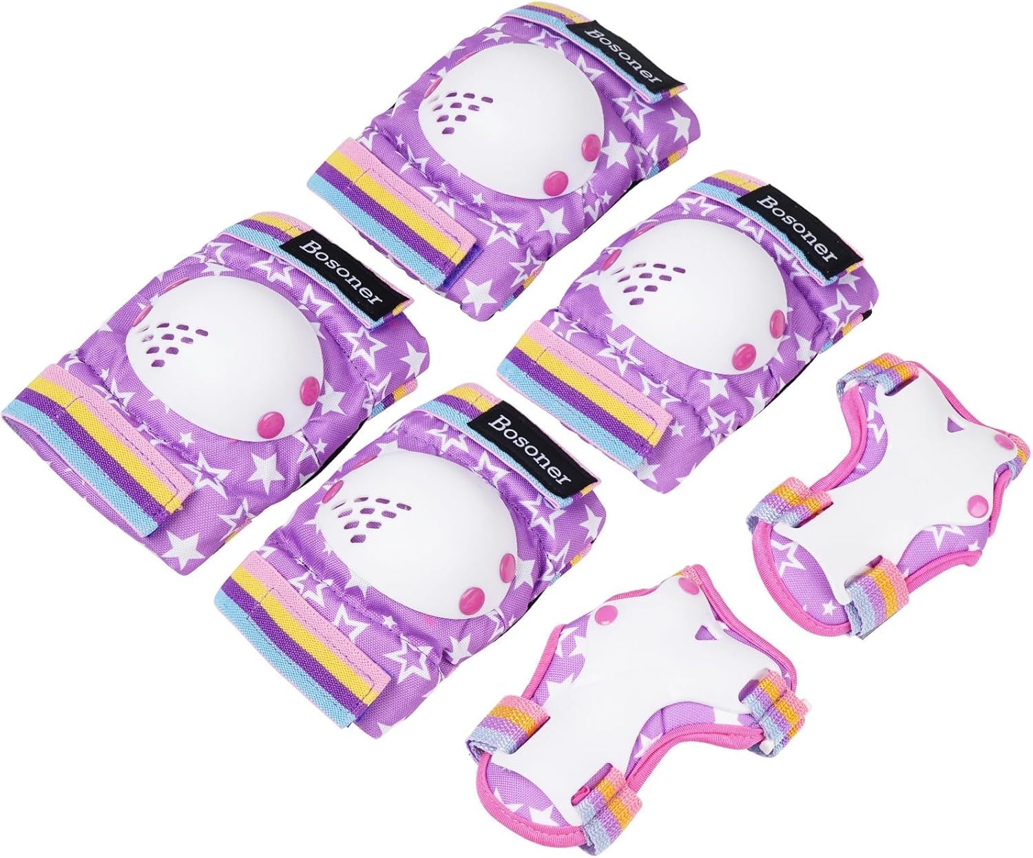 Kids/Youth Knee Pad Elbow Pads for Roller Skates Cycling BMX Bike Skateboard Inl...