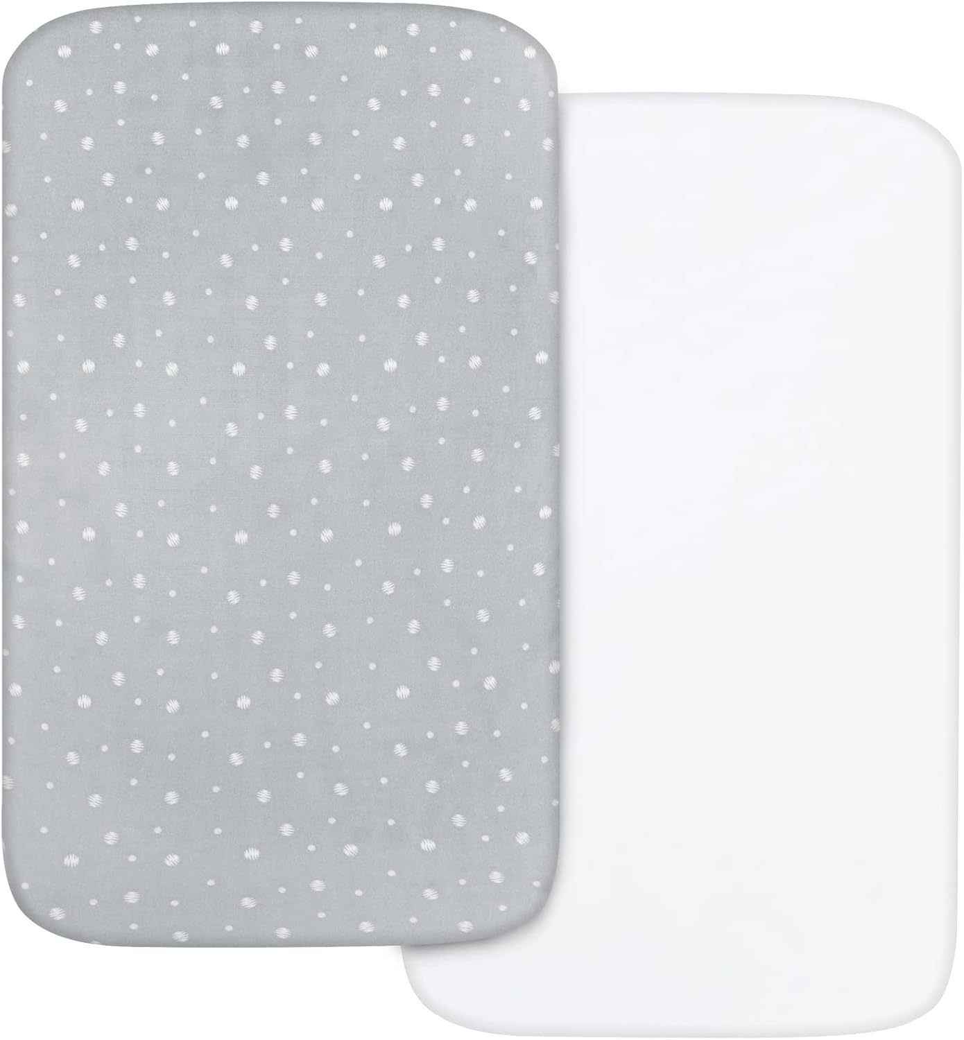 Next to Me Crib Sheets Fitted 83x50cm, Baby Bedside Crib Sheets 2 Pack, Ultra So...