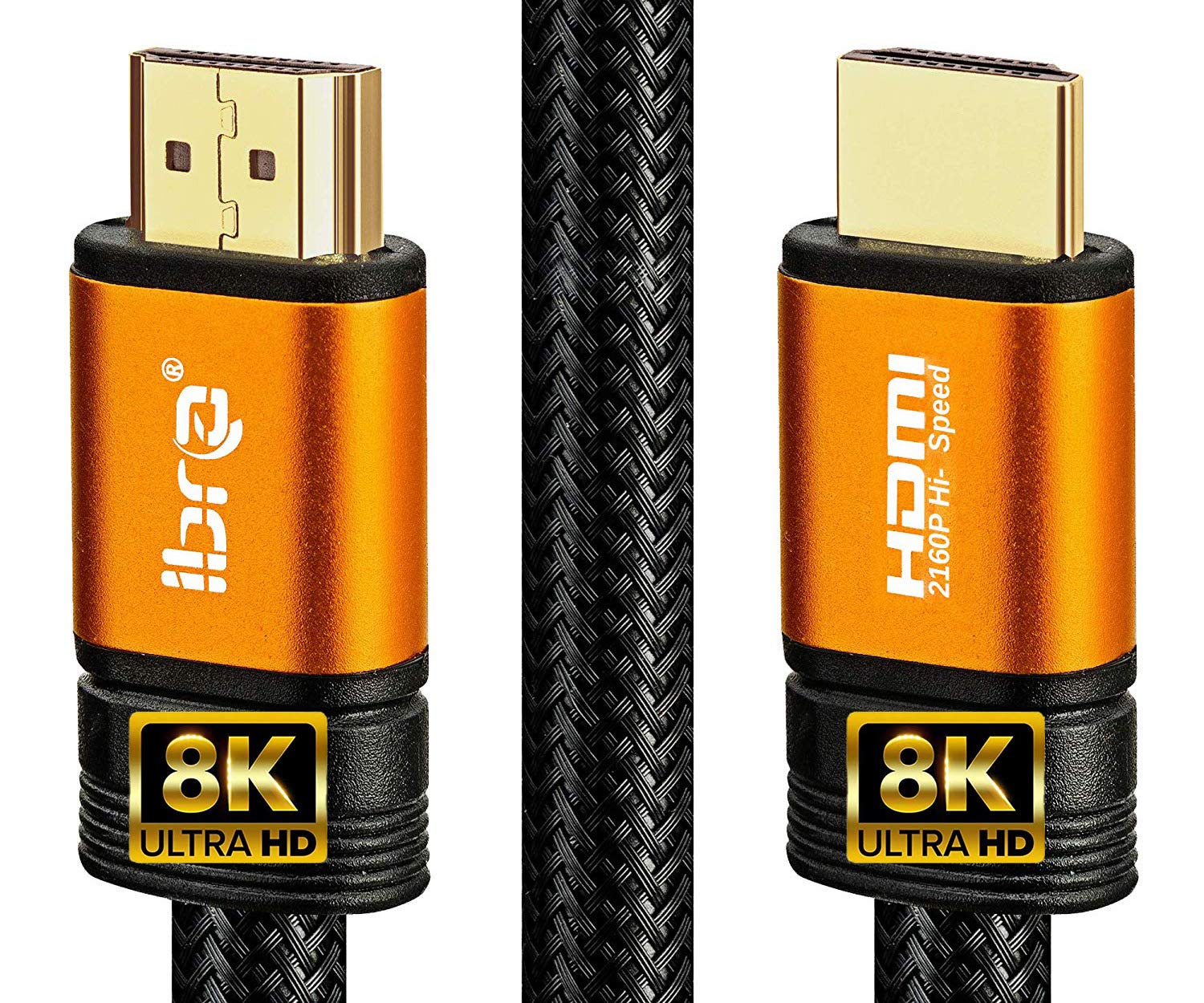 IBRA 2.1 HDMI Cable 8K, 10m Ultra HD Lead High-Speed Cord 48Gbps Supports 8K@60H...