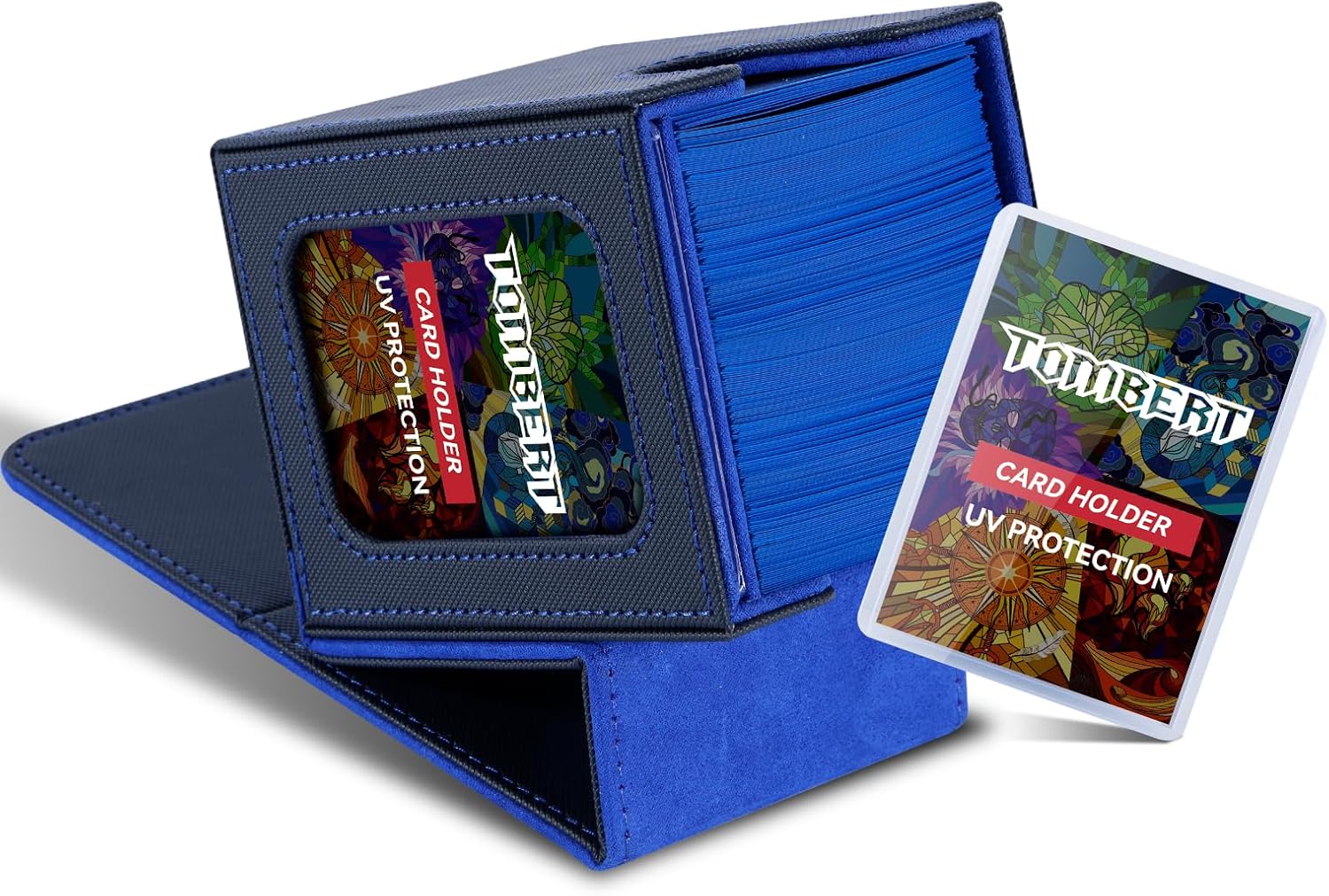 tombert Premium Deck Box Case for MTG Commander - Patented Design, Commander Dis...