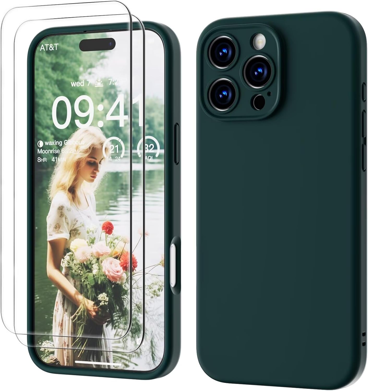GOODVISH 3 IN 1 for iPhone 16 Pro Case 6.3 inch, Upgraded Camera Protection, 2X...