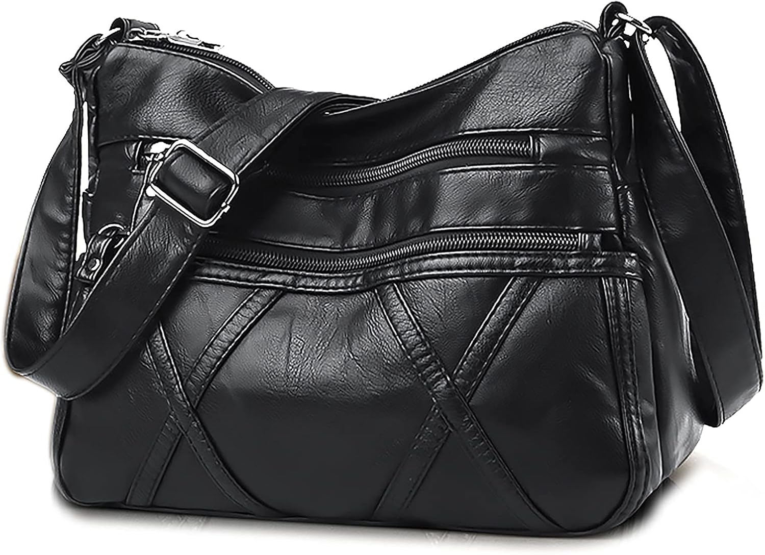 Gladdon Small Crossbody Bags for Women Shoulder Purses Retro Leather Cross Body...