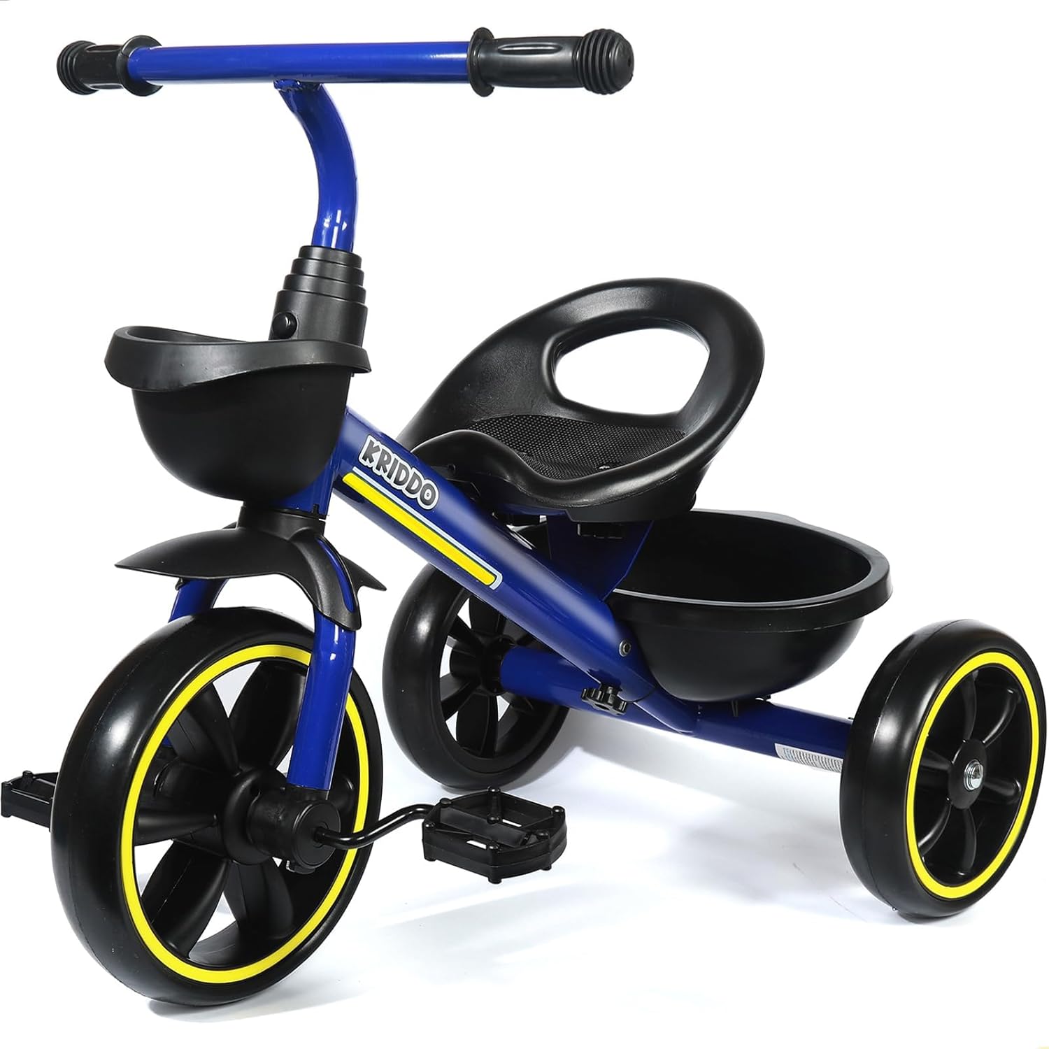 KRIDDO Kids Tricycles Age 24 Month to 4 Years, Toddler Kids Trike for 2.5 to 5 Y...