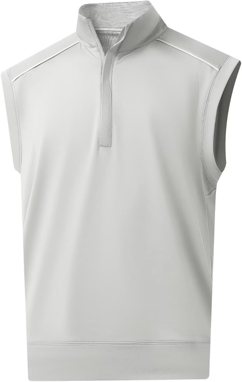 Rouen Mens Vests Outerwear Lightweight Moisture Wicking Midlayer Sleeveless Spor...