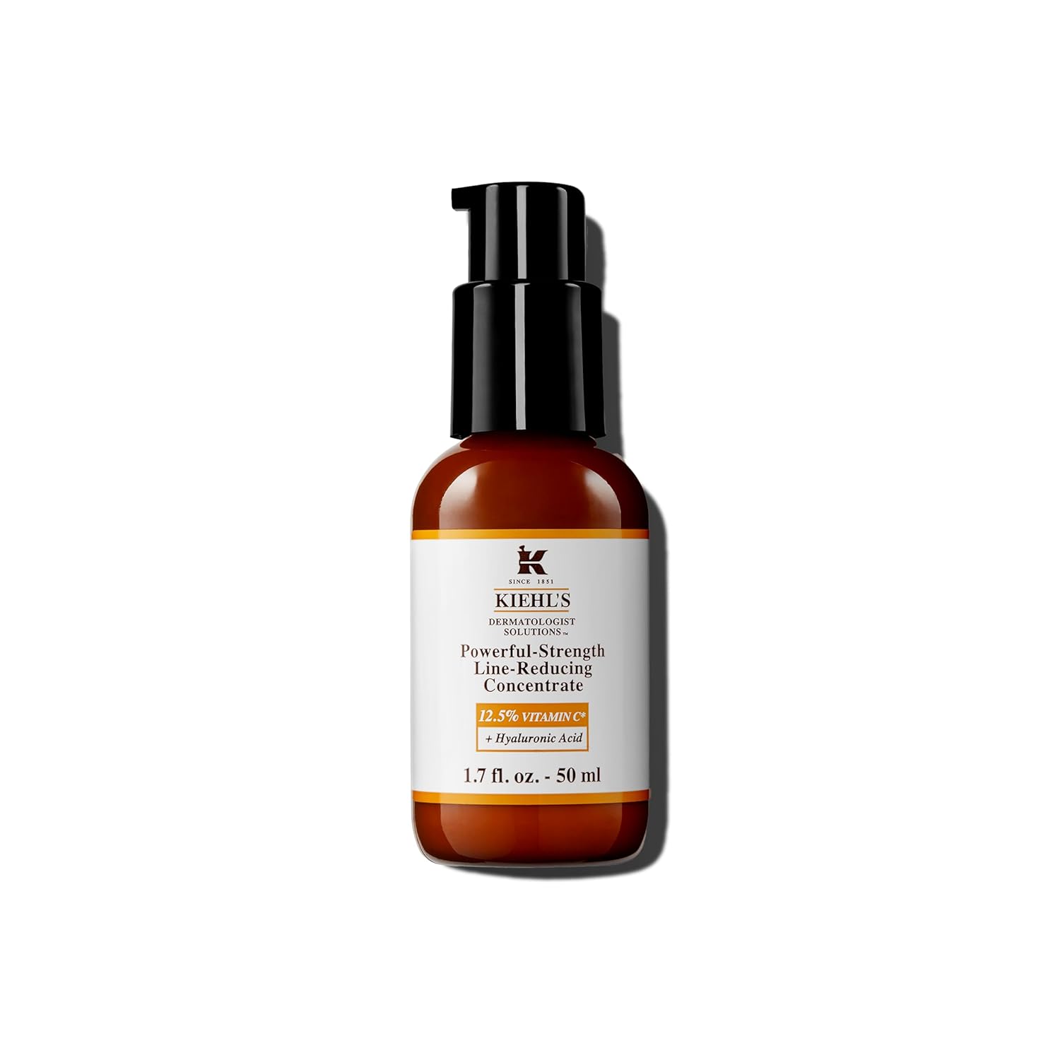 Kiehl's Powerful-Strength 12.5% Vitamin C Serum, Line-Reducing Concentrate for F...