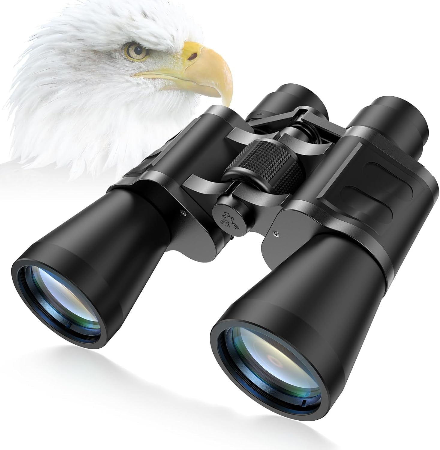Binoculars 12x50 for Adults and Kids Compact Binoculars with Clear Low Light Ver...