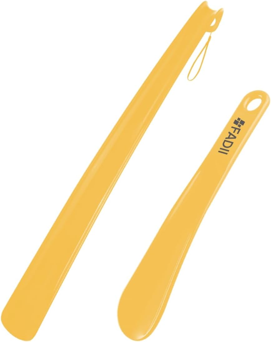Shoe Horn Long Handled 45cm+22cm Long Shoe Horn-Plastic Shoehorn For Men, Women...