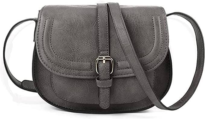 AFKOMST Crossbody Bag for Women Small Satchel and Shoulder Bag Vintage Saddle Ha...