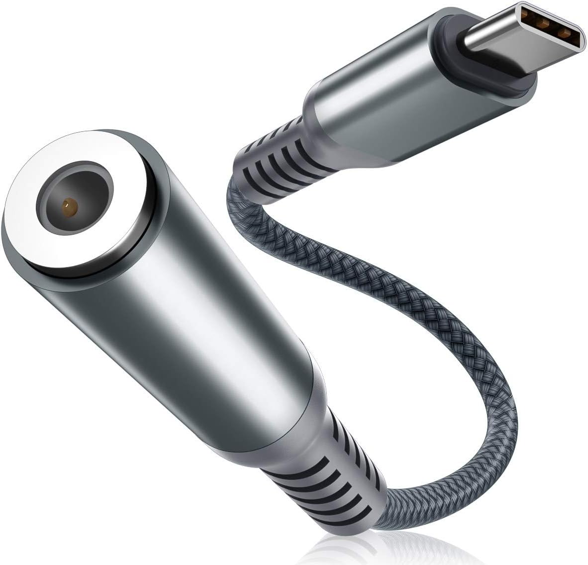 Elebase iPhone 16 15 Headphone Jack Adapter,USB C to 3.5mm Aux Cable Converter,T...