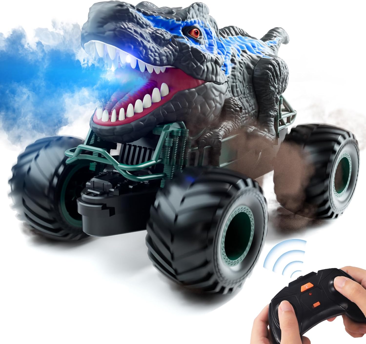 Bennol 2.4GHz Dinosaur Remote Control Car Toys for...