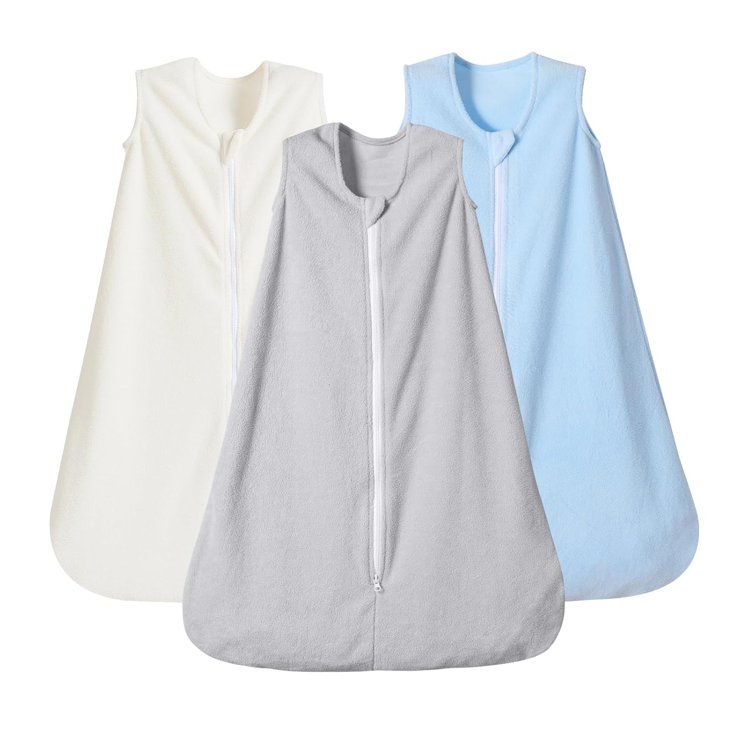 PHF 3 Pack Soft Micro-Fleece 1.5 TOG Baby Sleep Sack, 18-24 Months Warm Baby Wea...