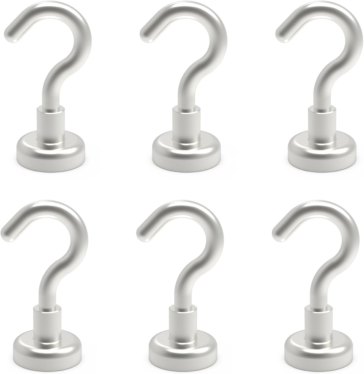 Ant Mag Strong Magnet Hooks 25lbs+ Pulling Force Neodymium Hooks Hangers Heavy D...