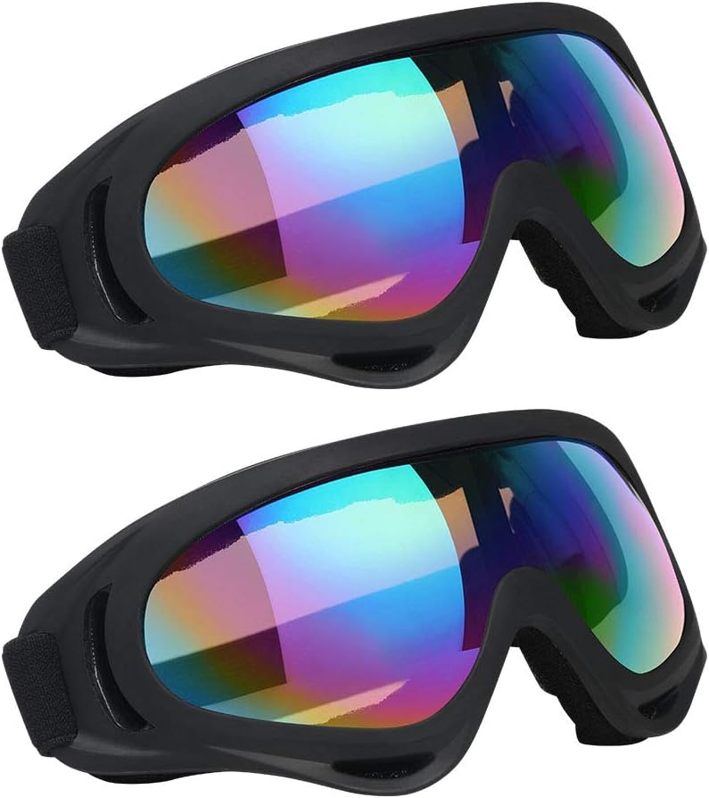 Vicloon Unisex Snow Goggles Windproof 100% UV Protection,Cycling Motorcycle Snow...