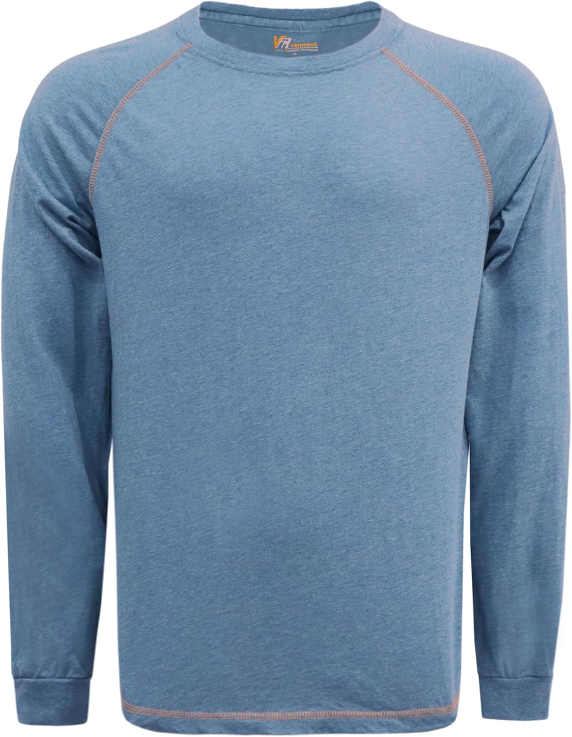 VATRENUS FR Shirts 4oz Lightweight Flame Resistant Henley 100% Cotton Men's Pre-...