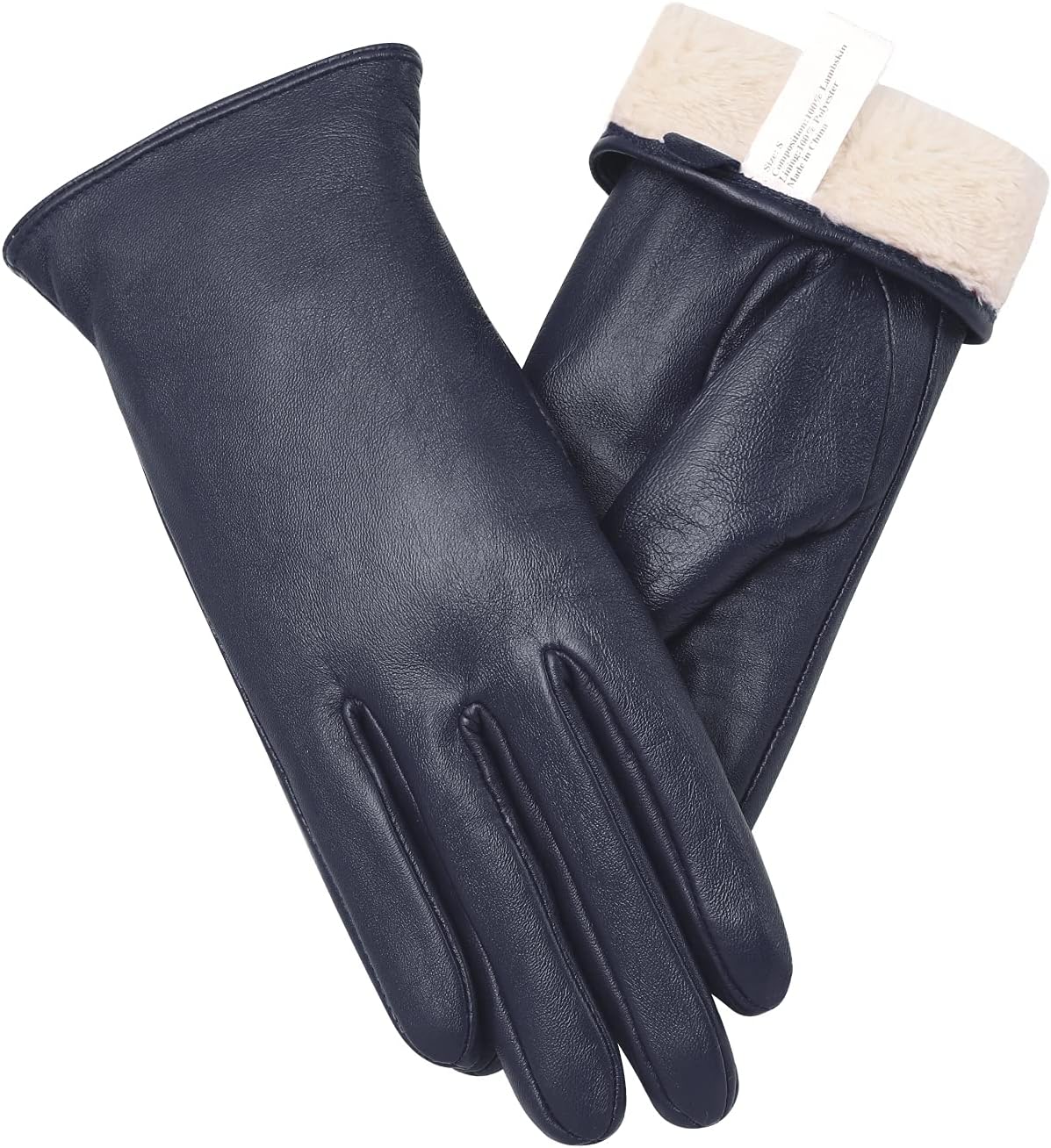 Vislivin Full-Hand Womens Touch screen Gloves Genuine Leather Gloves Warm Winter...