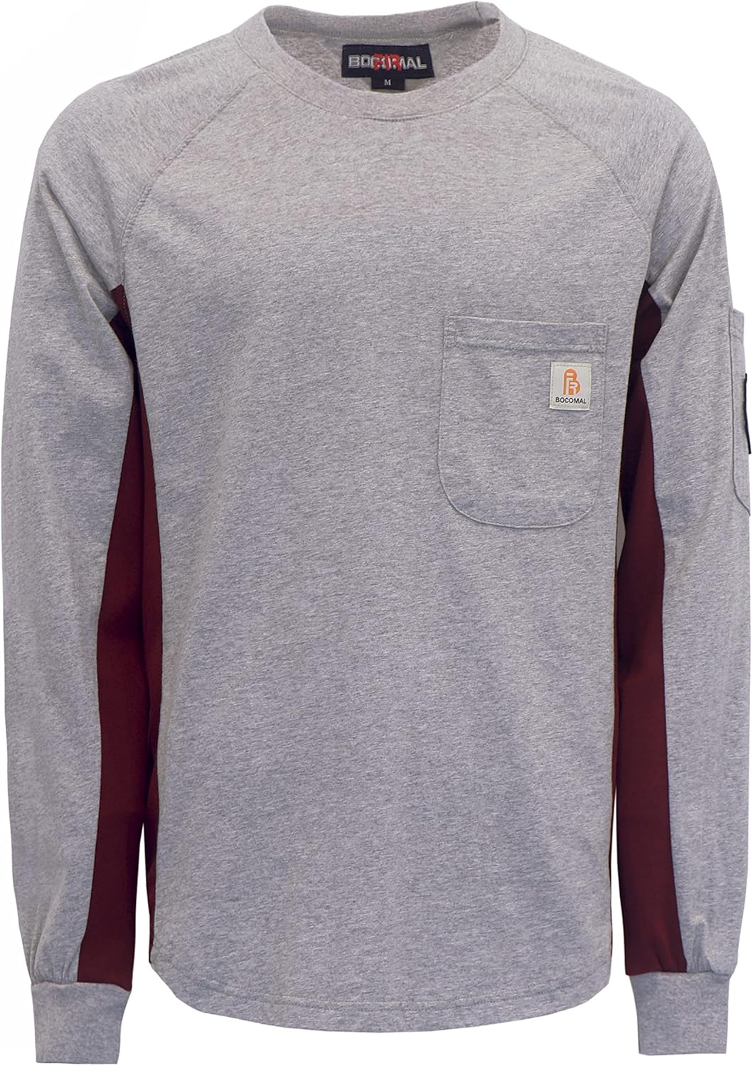 BOCOMAL FR Shirts Flame Resistant Shirt 5.5oz 100% Cotton Light Weight CAT2 Fire...