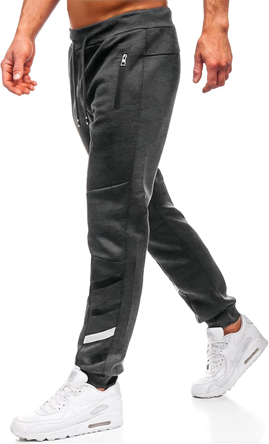 Licemere Mens Sweatpants Mens Joggers Fashion Mens Pants Sweat Pants Sport Jogge...