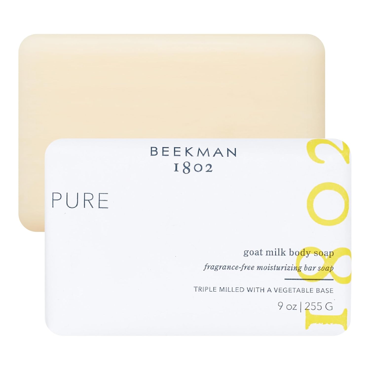 Beekman 1802 Goat Milk Soap Bar with Botanical Oils & Shea Butter - 9 oz - Gentl...
