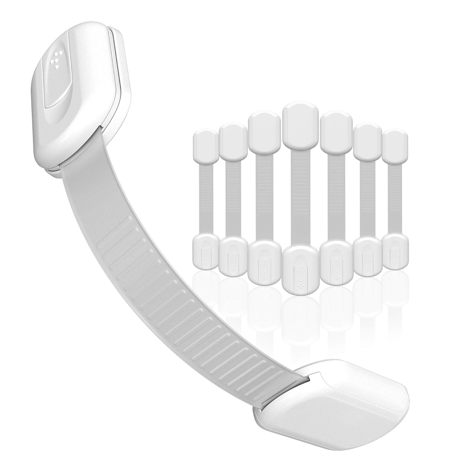 SKYLA HOMES Baby Locks (8-Pack) Child Safety Cabinet Proofing - Safe Quick and E...