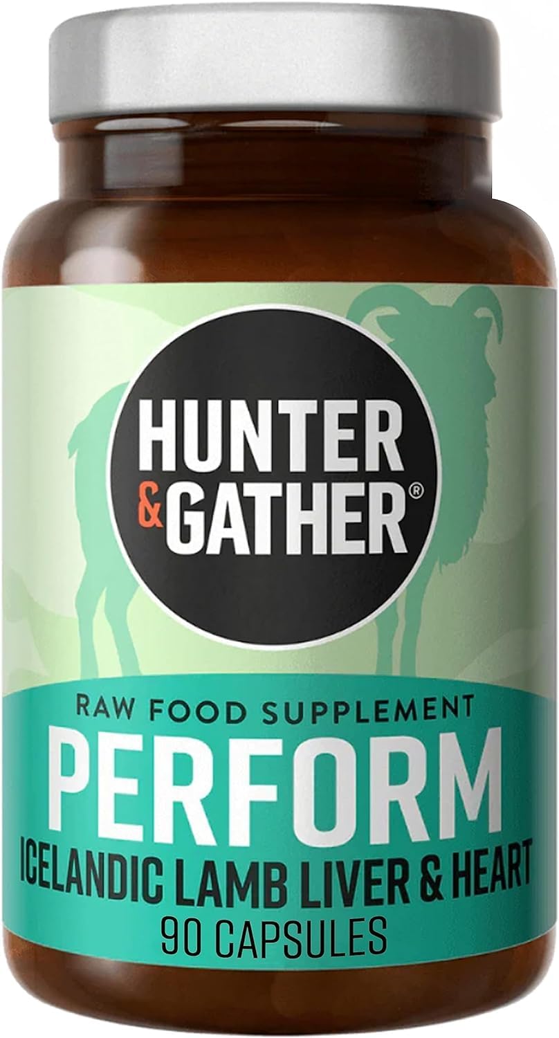 Hunter & Gather Nose to Tail - 90 Perform Capsules | Wild, Grass Fed Icelandic L...