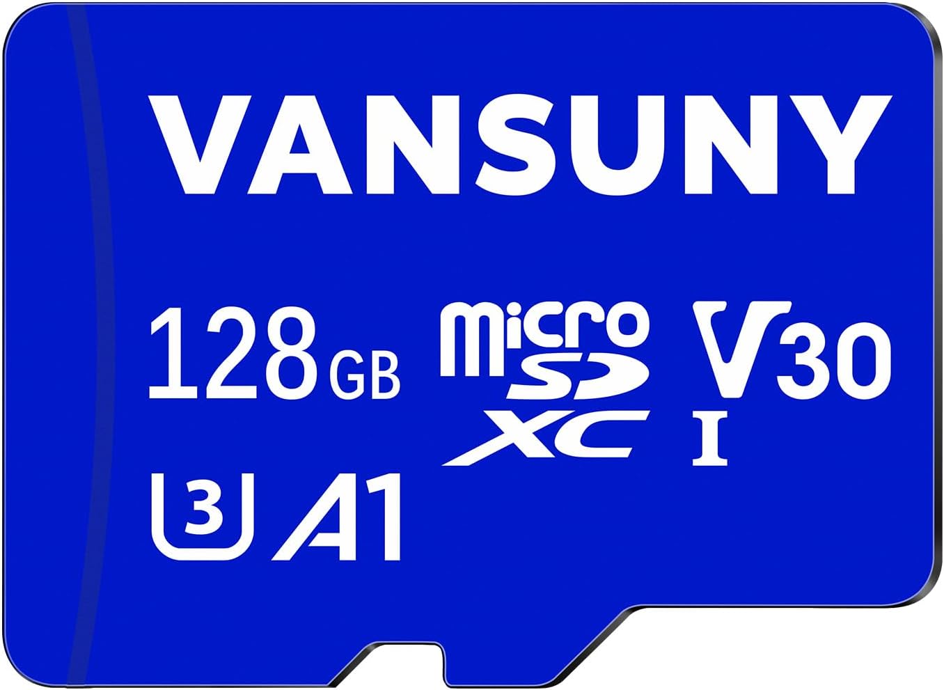 Vansuny 128GB Micro SD Card 128GB MicroSDXC Memory Card with A1 U3 Class10 V30 4...
