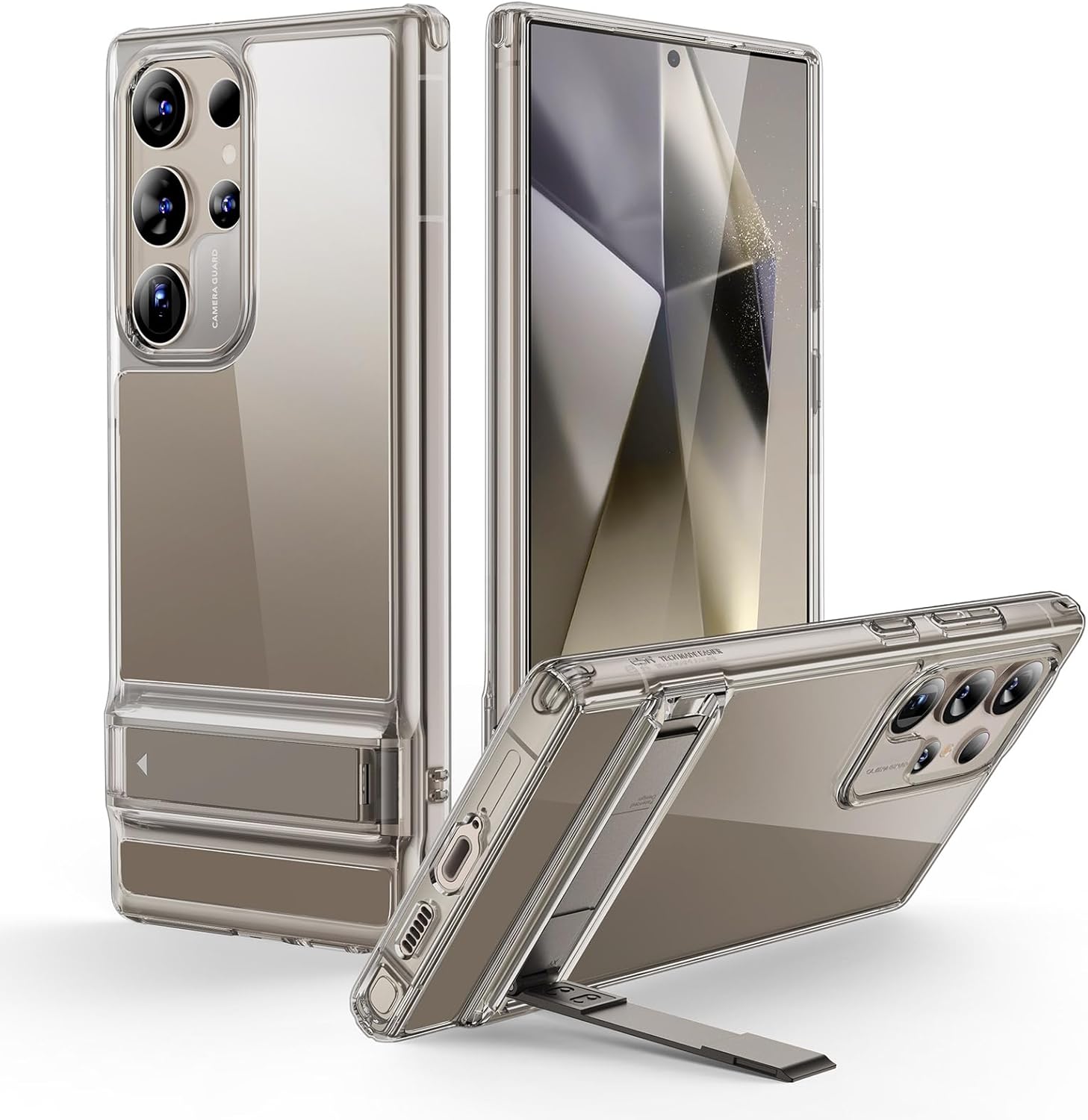 ESR for Samsung Galaxy S24 Ultra Case, 3 Stand Modes, Military-Grade Drop Protec...