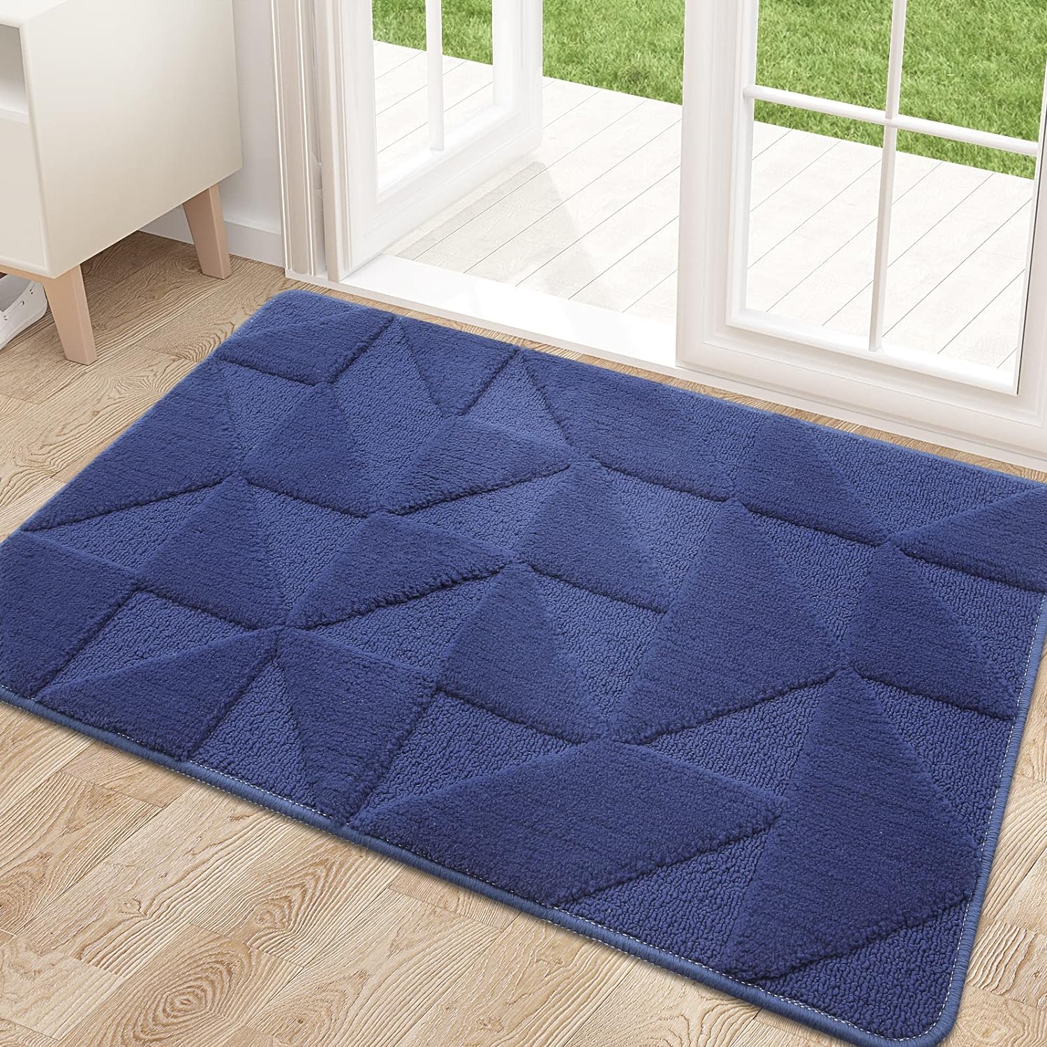 Homaxy Door Mats Indoor, 60 X 90 cm, Machine Washable Inside Door Mat, Dirt Trap...