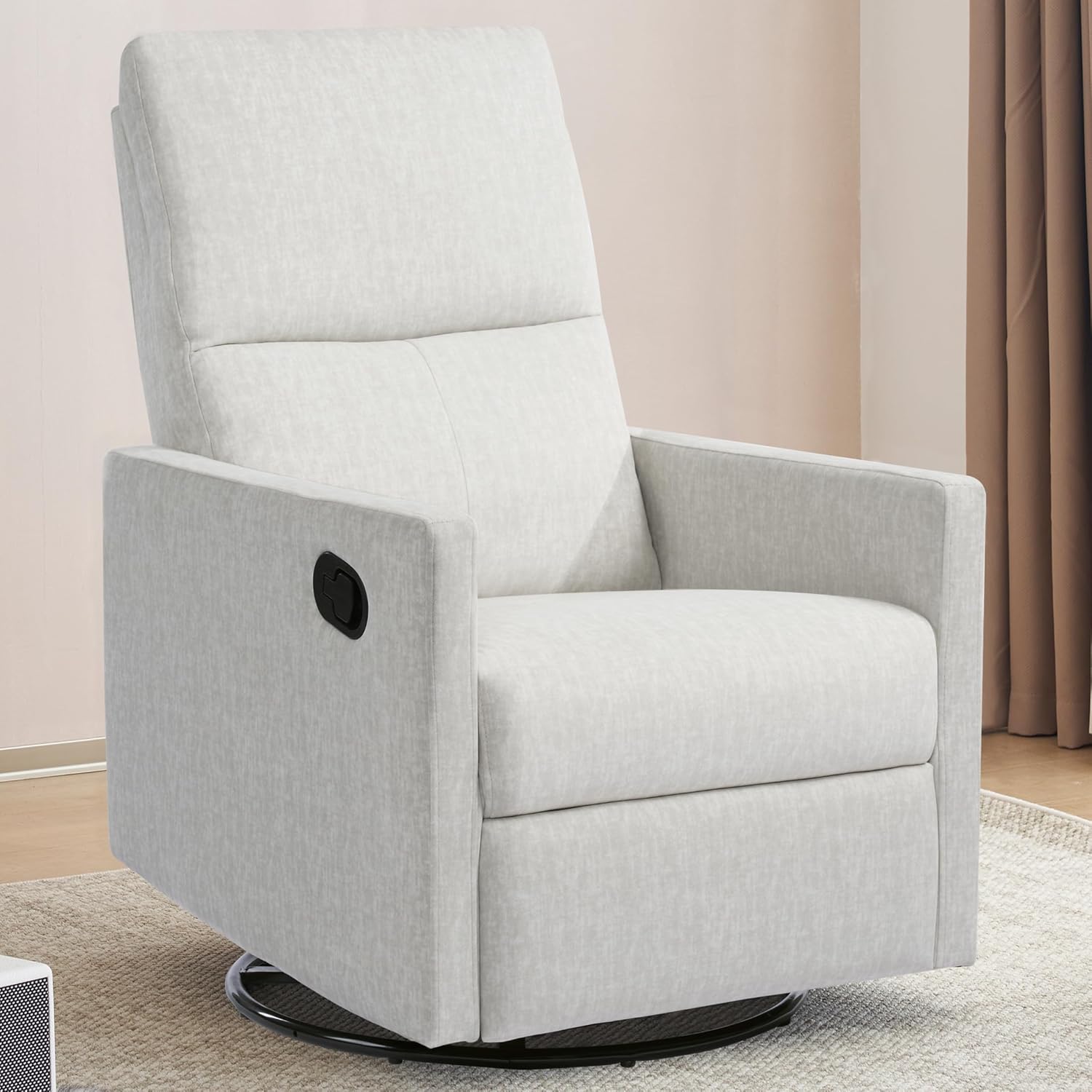 Swivel Rocking Recliner Chair for Adults, Rocker Nursery Glider Chair for Living...