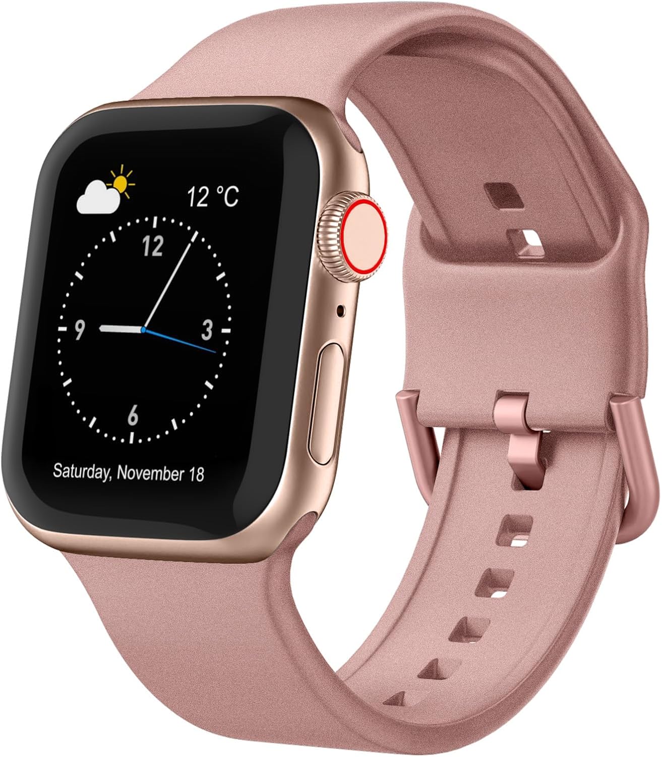 Sport Band Compatible with Apple Watch Bands 49mm 46mm 45mm 44mm 42mm 41mm 40mm...