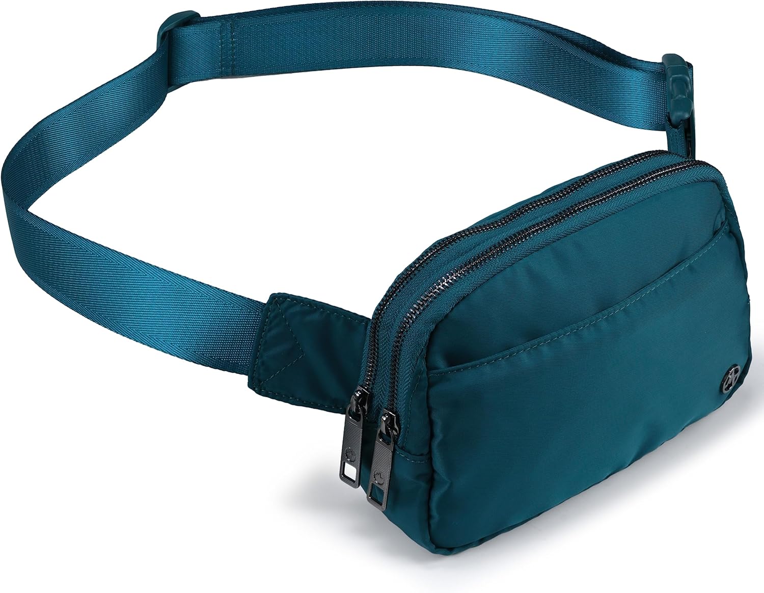 Pander Everywhere Belt Bag for Women, 5 Zipper Pockets Nylon Crossbody Fanny Pac...