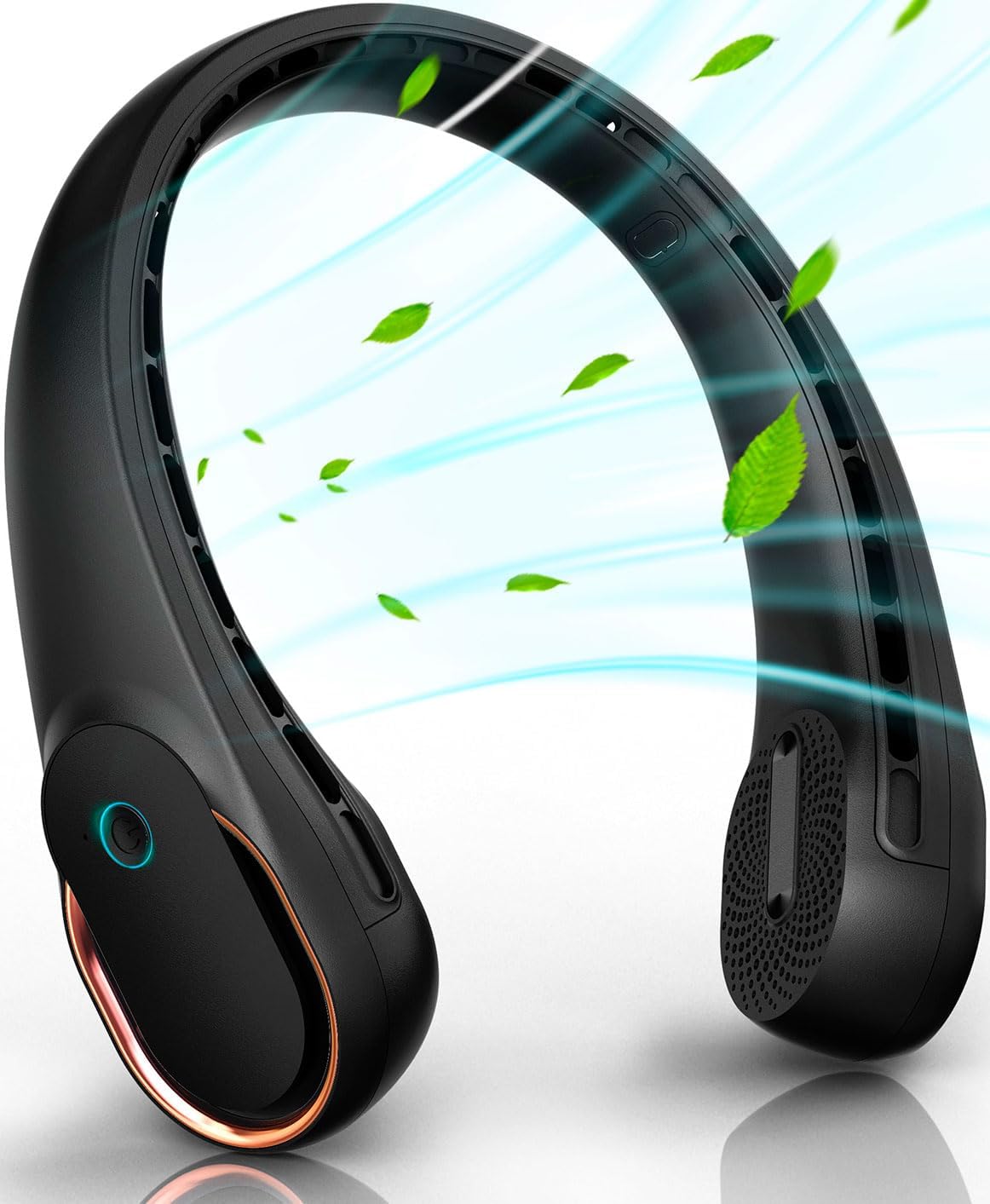 FrSara Neck Fan, Bladeless Neck Fan,Upgraded 5200mAh,Long Endurance,Upgraded air...