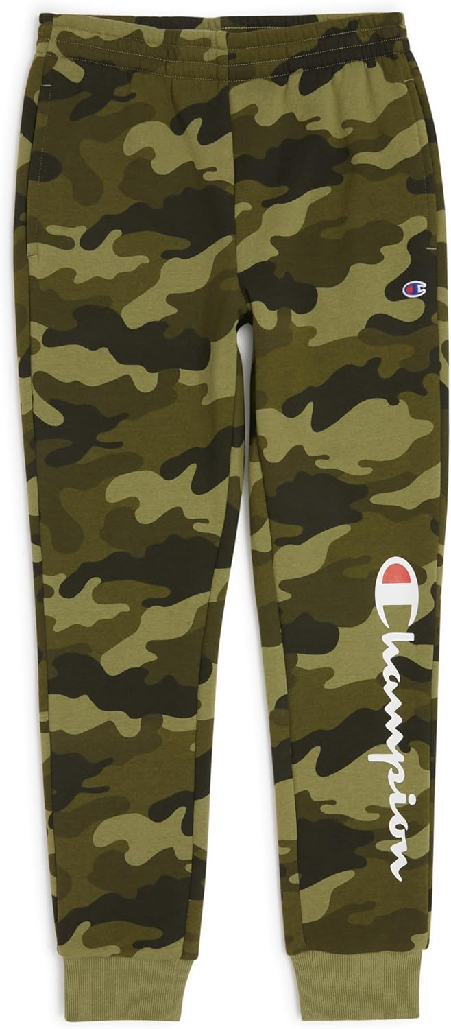 Champion Boys Sweatpant Heritage Collection Slim Fit Brushed Fleece Boys Joggers...