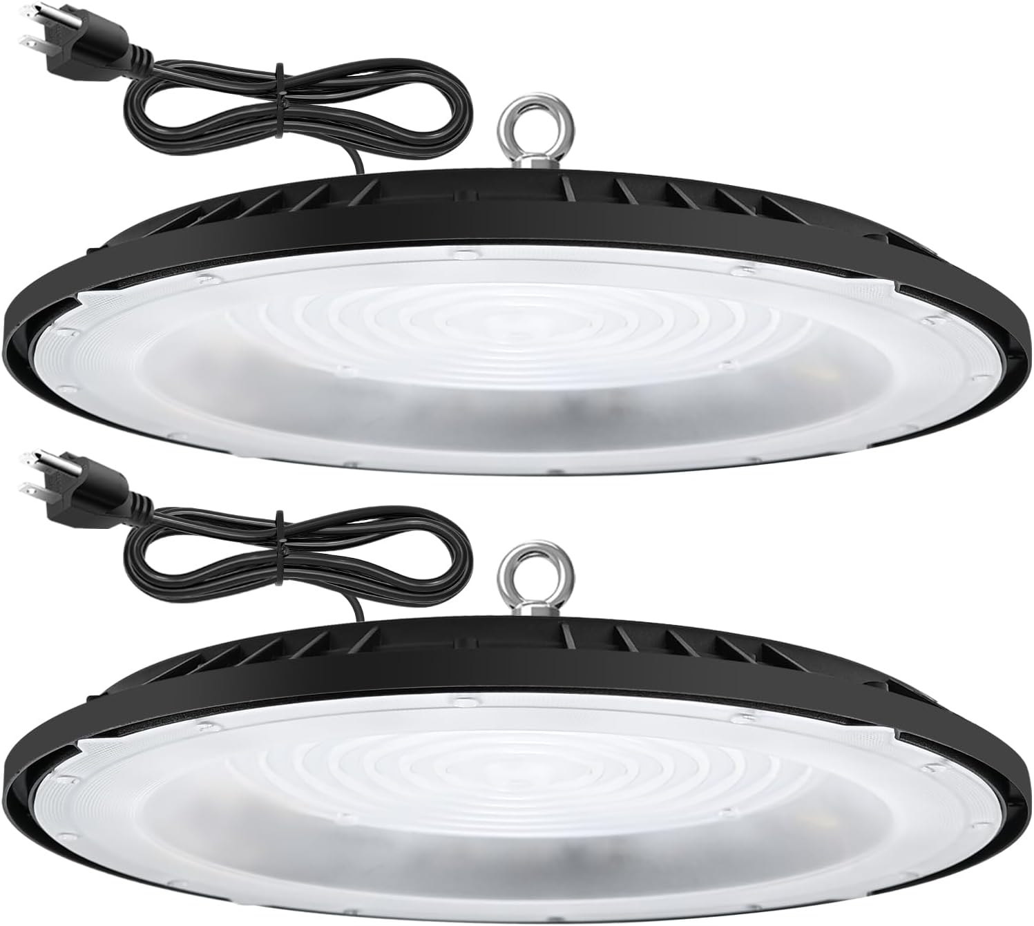 UFO LED High Bay Light, 150W High Bay LED Shop Lights 21000LM 5000K, UFO LED Hig...