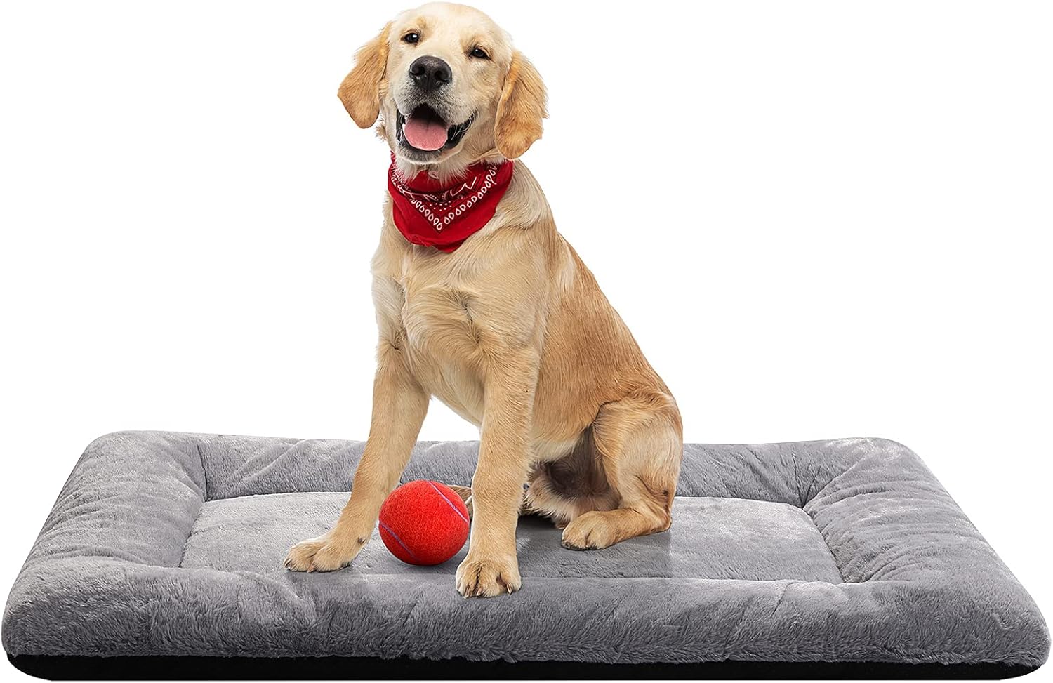 Dog Beds Crate Pad for Medium/Large Dogs Fit Metal,Ultra Soft, Washable & Anti-S...