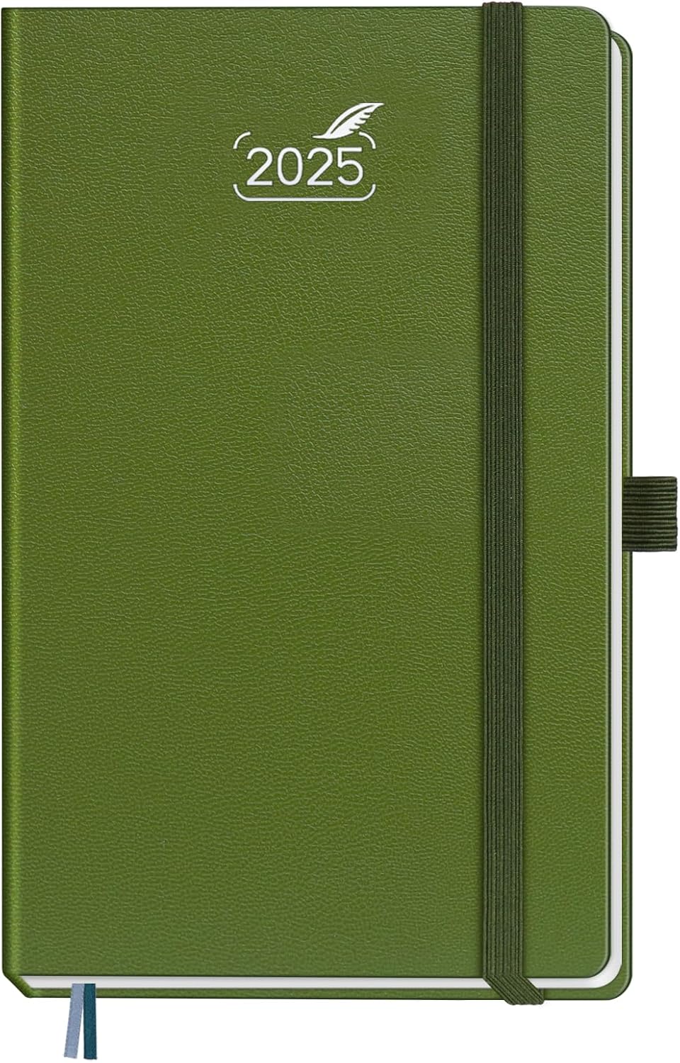 BEZEND 2025 Weekly Planner & Notebook Hardcover - Small Size 5" x 8" - Agenda 20...